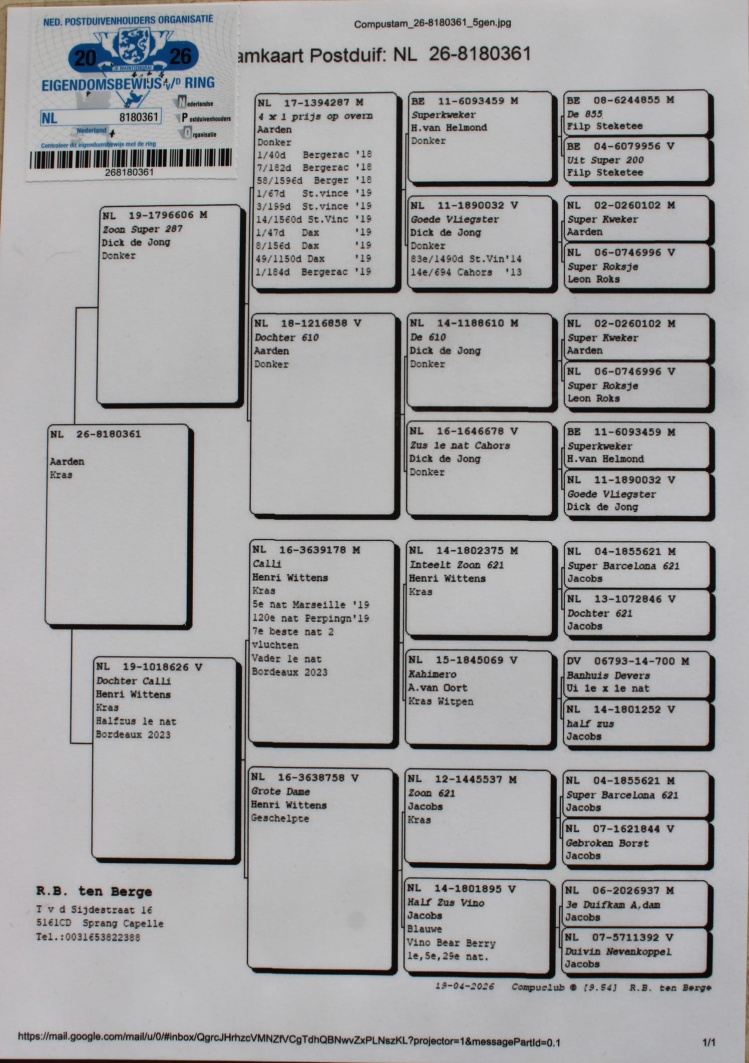 NL 26-8180361 - Image 2